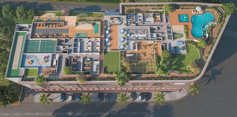 Master Plan, royal-morya-skydale 3 Bedroom 1369 Sq.Ft. Apartment In Thergaon Pune 10791350