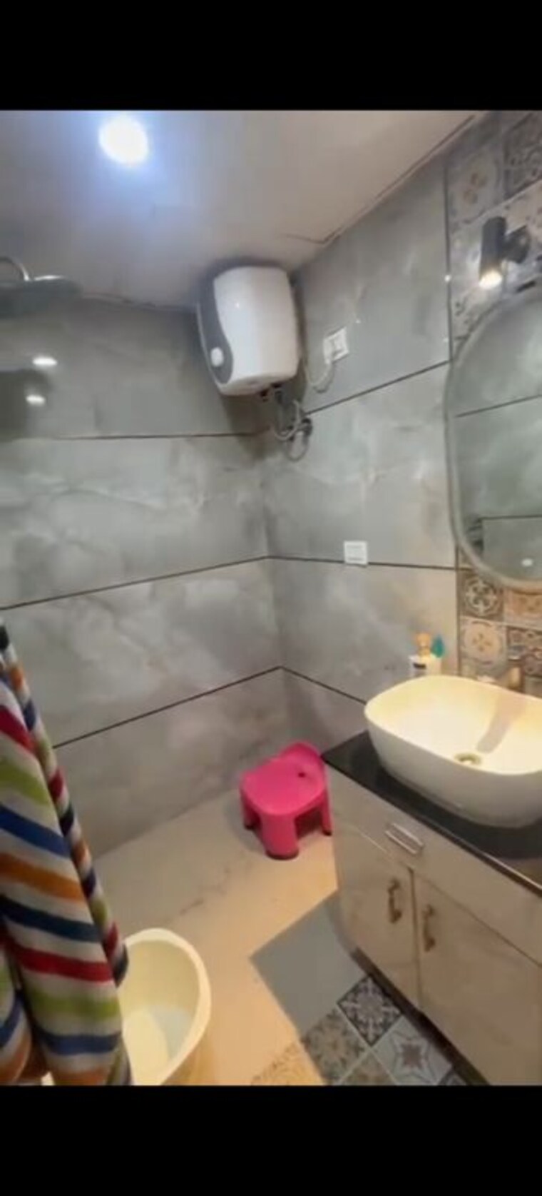Bathroom, antriksh-golf-view 3.5 Bedroom 1910 Sq.Ft. Apartment In Sector 78 Noida 10791352