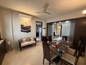 Living Room in 2 BHK Builder Floor at Uppal Southend, Sector 49 – for Sale