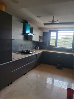 Kitchen in 4 BHK Builder Floor at BPTP Park Elite Floors, Sector 85 – for Rent