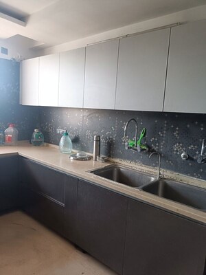 Kitchen in 4 BHK Builder Floor at BPTP Park Elite Floors, Sector 85 – for Rent