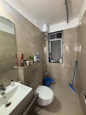 Bathroom in 2 BHK Apartment at Sunteck City Avenue 4, Goregaon West – for Rent