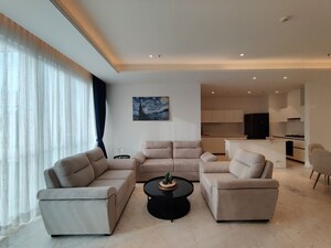 Team Area in 2 BHK Apartment at Bhartiya Leela Residences, Thanisandra Main Road – for Rent