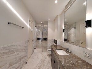 Attached Bathroom in 2 BHK Apartment at Bhartiya Leela Residences, Thanisandra Main Road – for Rent
