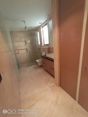 Bathroom in 4 BHK Builder Floor at Greater Kailash I – for Rent