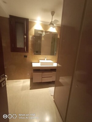 Bathroom in 4 BHK Builder Floor at Greater Kailash I – for Rent