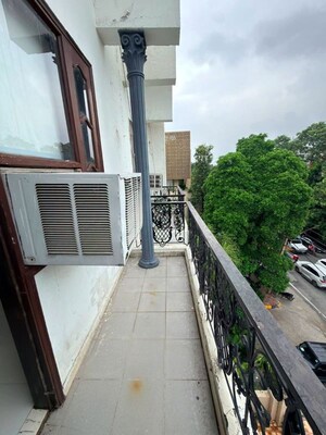 Balcony in 1 BHK Builder Floor at Greater Kailash I – for Rent