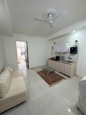 Kitchen in 1 BHK Builder Floor at Greater Kailash I – for Rent