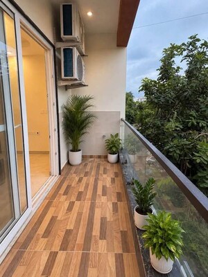 Balcony in 1 BHK Independent House at Malviya Nagar – for Rent