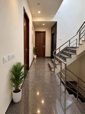 Staircase in 1 BHK Independent House at Malviya Nagar – for Rent