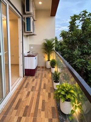 Balcony in 1 BHK Independent House at Malviya Nagar – for Rent