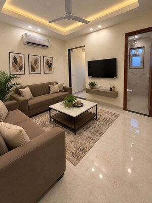 Living Room in 1 BHK Independent House at Malviya Nagar – for Rent