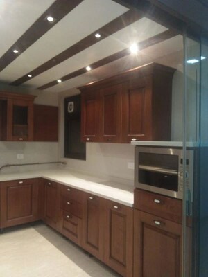 Kitchen in 4 BHK Builder Floor at Greater Kailash I – for Sale