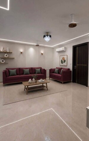 Living Room in 2 BHK Independent House at Sainik Farm – for Rent