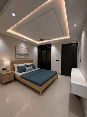 Bedroom in 2 BHK Independent House at Sainik Farm – for Rent