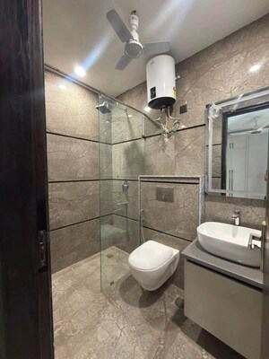 Bathroom in 2 BHK Independent House at Sainik Farm – for Rent