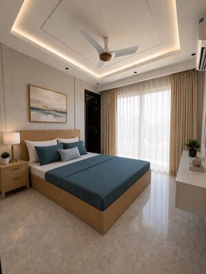 Bedroom in 2 BHK Independent House at Sainik Farm – for Rent