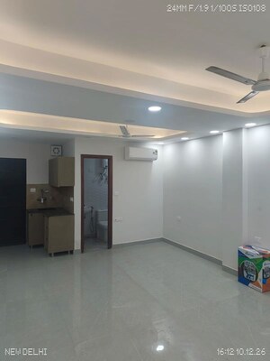 Building Lobby in 2 BHK Builder Floor at Malviya Nagar – for Rent