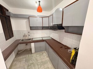 Kitchen in 3 BHK Builder Floor at Mehrauli – for Rent