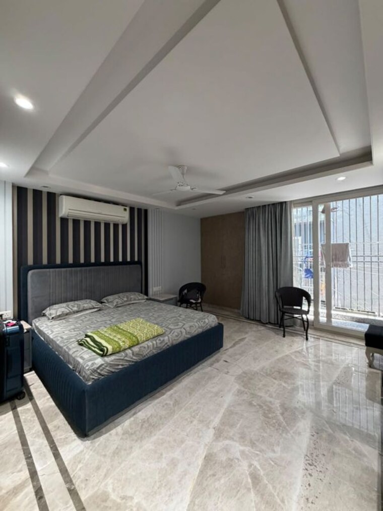 Bedroom, greater kailash i 3 Bedroom 1400 Sq.Ft. Builder Floor In Greater Kailash I Delhi 10791496