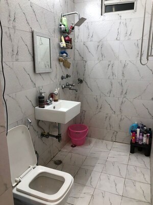 Bathroom in 2 BHK Builder Floor at Amar Colony – for Sale