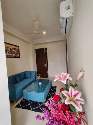 Living Room in 1 BHK Builder Floor at Sector 52 – for Rent