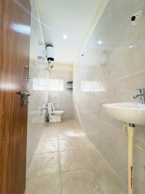 Bathroom in 1 BHK Apartment at Bhagyalakshmi Avenue – for Rent