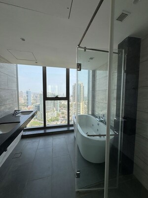 Attached Bathroom in 4 BHK Apartment at Rustomjee Crown, Prabhadevi – for Rent