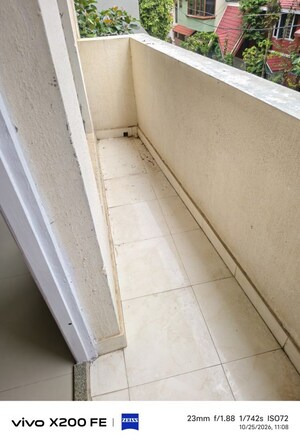 Balcony in 2 BHK Apartment at Swarna Residency C V Raman Nagar, Cv Raman Nagar – for Rent