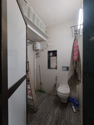 Attached Bathroom in 2 BHK Apartment at Sunrise Arcade, Kopar Khairane – for Rent