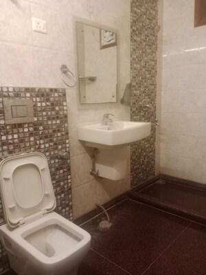 Bathroom in 3 BHK Builder Floor at East Of Kailash – for Rent