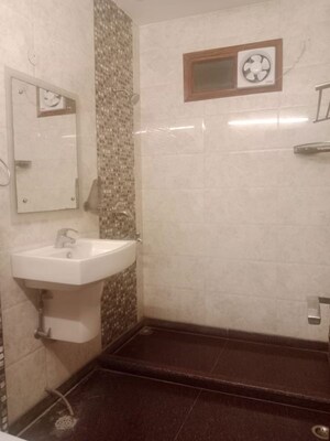Bathroom in 3 BHK Builder Floor at East Of Kailash – for Rent