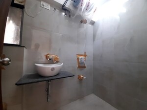 Bathroom in 1 BHK Apartment at Goregaon East – for Rent