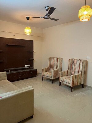 Living Room in 2 BHK Apartment at DS Max Spring Dale, Hennur – for Rent