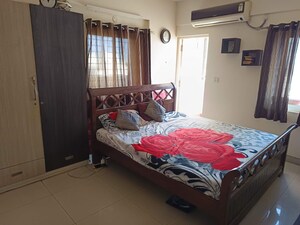 Bedroom in 3 BHK Apartment at Golden Palms Apartment Bangalore, Thanisandra Main Road – for Rent