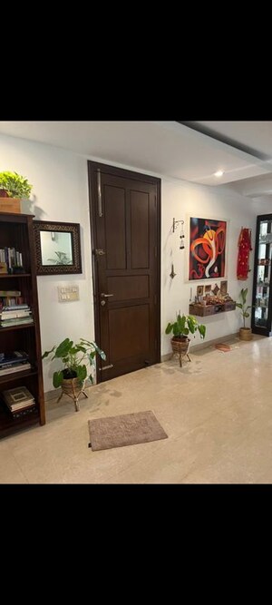 Living Room in 3 BHK Builder Floor at Gulmohar Park – for Sale