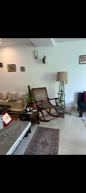 Living Room in 3 BHK Builder Floor at Gulmohar Park – for Sale