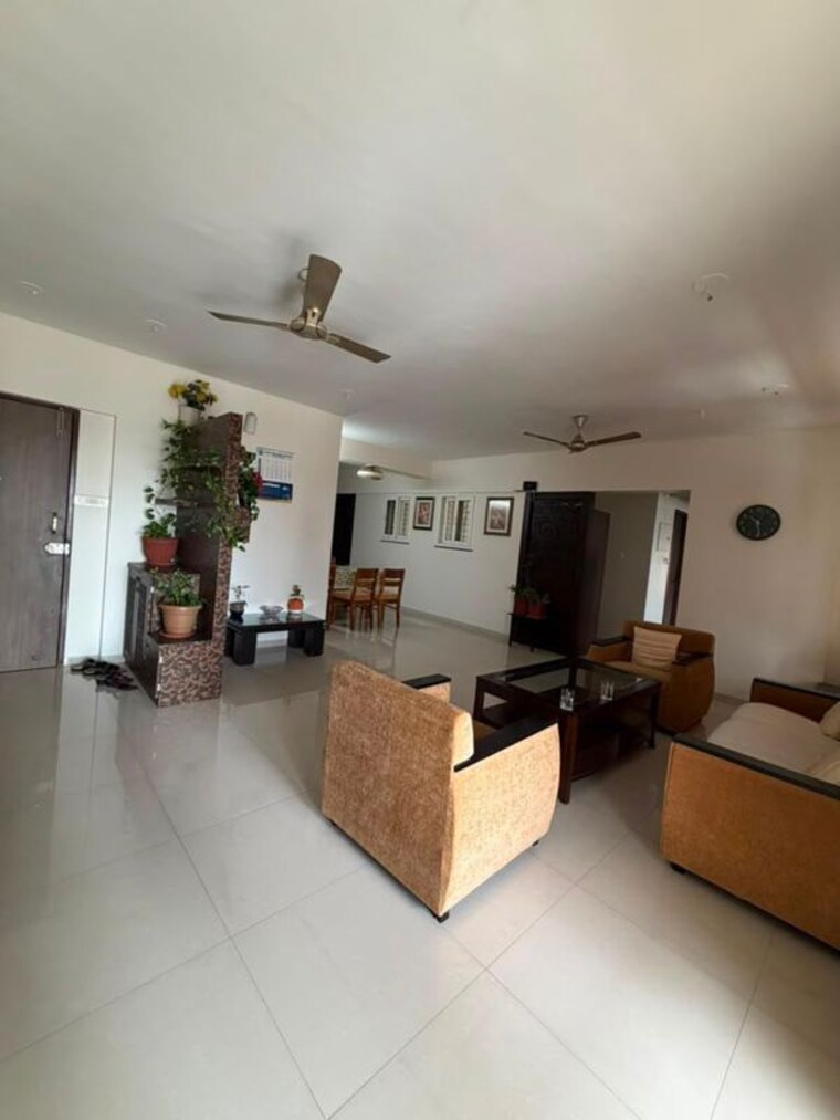 Living Room, sulbha 3 Bedroom 1800 Sq.Ft. Apartment In Pashan Pune 10791644
