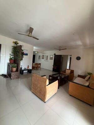 Living Room in 3 BHK Apartment at Sulbha, Pashan – for Rent