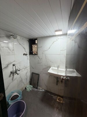Bathroom in 1 BHK Apartment at A And O Realty Eminente, Dahisar East – for Rent