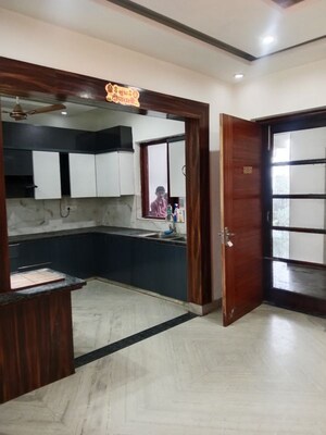 Kitchen in 3 BHK Builder Floor at Baberpur Mandi – for Rent