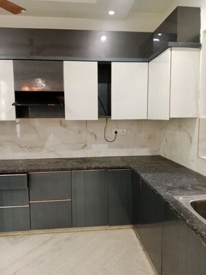 Kitchen in 3 BHK Builder Floor at Baberpur Mandi – for Rent
