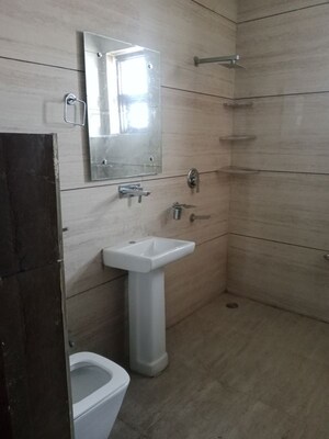 Bathroom in 3 BHK Builder Floor at Baberpur Mandi – for Rent