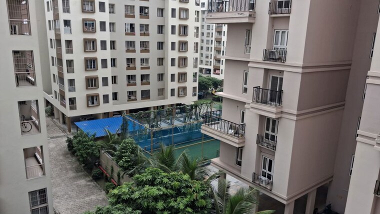 Balcony, ascon-era 3 Bedroom 1360 Sq.Ft. Apartment In Rajarhat New Town Kolkata 10791652