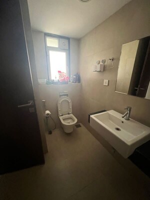 Bathroom in 2 BHK Apartment at Lodha Belmondo, Gahunje – for Rent
