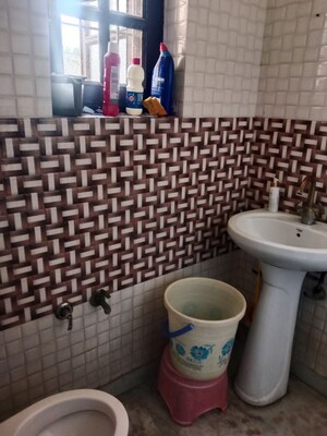 Bathroom in 3 BHK Builder Floor at Sector 24 – for Rent
