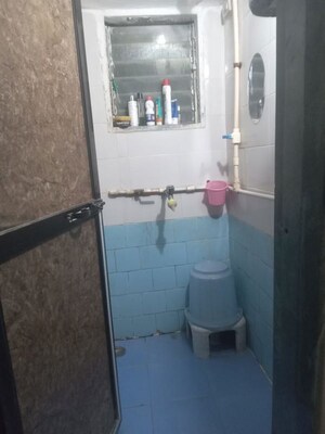 Bathroom in 2 BHK Apartment at Tapovan Apartment Malad East, Malad East – for Rent