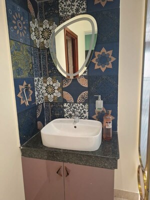 Bathroom in 3 BHK Apartment at Kondapur – for Rent
