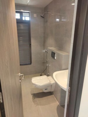 Bathroom in 3 BHK Apartment at Siddha Seabrook, Kandivali West – for Rent