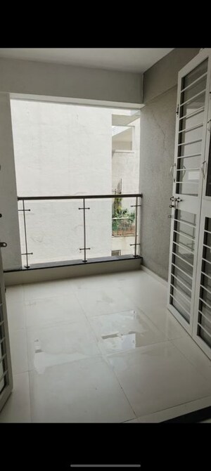 Balcony in 2.5 BHK Apartment at Suyog Space, Wakad – for Rent